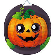 LUMA Lantern round HALLOWEEN pumpkin 2, 25 cm - Chinese Lantern