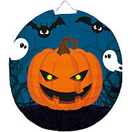 LUMA Round HALLOWEEN Pumpkin Lantern, 25 cm - Chinese Lantern