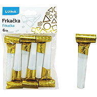 LUMA Holographic golden flicker, 6 pcs - Party Accessories