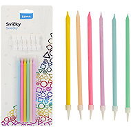 LUMA Trading Party candle 12 pcs, pastel - Candle Set