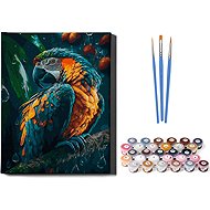 NORIMPEX Parrot - canvas on frame 40 × 50 cm - Painting by Numbers