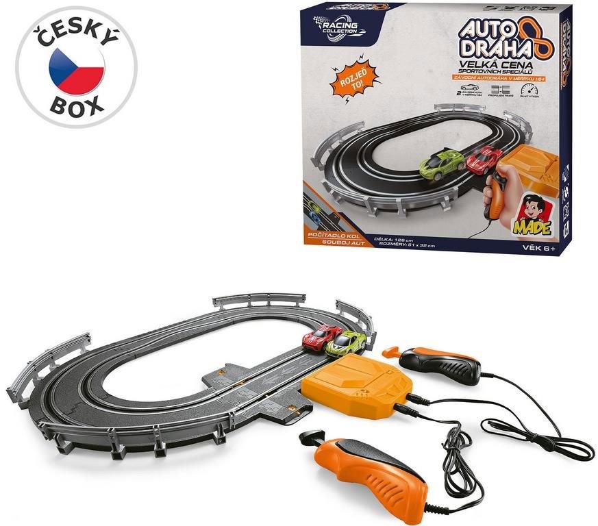 MaDe car track, 51 × 32 cm - Slot Car Track