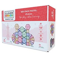 Cleverclixx Geo Pastel set 45 pcs - Building Set