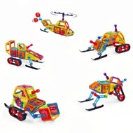 Bavytoy Magnetic Helicopter 72 pieces - Building Set
