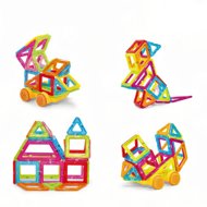Bavytoy Magnetic building set Coloured 38 pieces - Building Set
