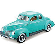 Maisto Ford Deluxe Coupe 1939 1:18 green - Metal Model