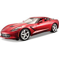 Maisto Corvette Stingray 2014 1:18 red metallic - Metal Model