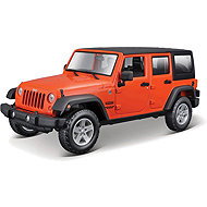 Maisto Jeep Wrangler Unlimited 1:24 2015 orange - Metal Model