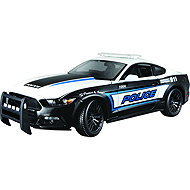 Maisto Ford Mustang GT 2015 1:18 black and white - Metal Model