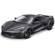 Maisto Chevrolet Corvette Stingray 2020 1:18 grey - Metal Model