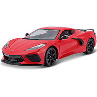 Maisto Chevrolet Corvette Stingray 2020 1:18 red - Metal Model