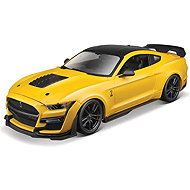 Maisto Mustang Shelby GT500 2020 1:18 yellow - Metal Model
