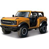 Maisto Ford Bronco Badlands 2021 1:18 orange - Metal Model