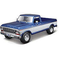 Maisto Ford F150 Pick-up 1979 1:18 metallic blue - Metal Model