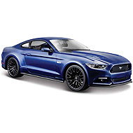 Maisto Ford Mustang GT 2015 1:24 metallic blue - Metal Model