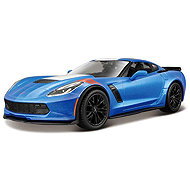 Maisto Corvette Grand Sport 2017 1:24 blue metallic - Metal Model