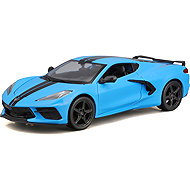 Maisto Chevrolet Corvette Stingray Coupe Z51 2020 1:24 blue - Metal Model