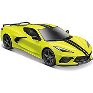 Maisto Chevrolet Corvette Stingray Coupe Z51 2020 1:24 yellow - Metal Model