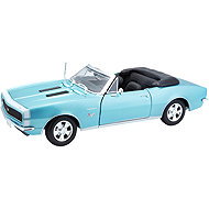 Maisto Chevrolet Camaro SS 396 1967 1:18 turquoise - Metal Model