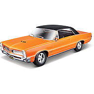 Maisto Pontiac GTO 1965 1:18 orange - Metal Model