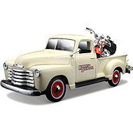 Maisto Harley-Davidson Custom - Chevrolet 3100 Pickup 1950, FLSTS Heritage Springer 2001 1:24 - Metal Model