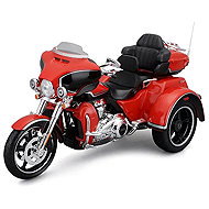 Maisto Harley-Davidson Trikes - CVO Tri Glide 2021 1:12 red - Metal Model