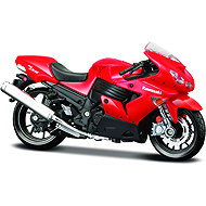 Maisto Kawasaki Ninja ZX-14R 1:18 red - Metal Model