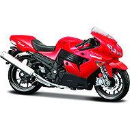 Maisto Kawasaki Ninja ZX-14R 1:18 red - Metal Model