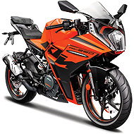 Maisto KTM RC 390 1:18 orange - Metal Model