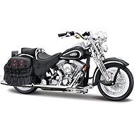 Maisto Harley-Davidson FLSTS Heritage Softail Springer 1999 1:18 black - Metal Model