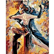 Maľovanie podľa čísel – Tanečný pár - Maľovanie podľa čísel