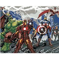 Malen nach Zahlen - Avengers Heroes - Malen nach Zahlen
