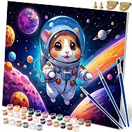 Massido Painting by numbers 40 × 50 cm Astronaut - Painting by Numbers