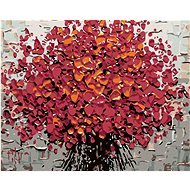 Painting by Numbers - Red Flowers - Painting by Numbers