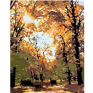 Maľovanie podľa čísel – Jesenné stromy - Maľovanie podľa čísel