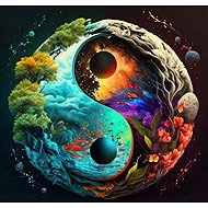 Norimpex Yin Yang 40 × 50 cm - Painting by Numbers