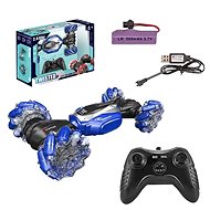 Mamido Remote control car + Hand control Twisted 360° 4×4 blue - Remote Control Car