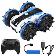 Mamido Reversible RC remote control car STUNT Hand gesture control, blue - Remote Control Car