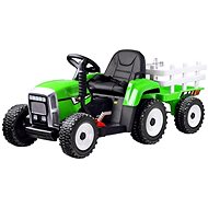 Mamido Electric tractor with siding T2, green - Children's Electric Tractor