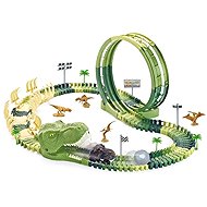 Mamido Dinosaur Racing Track with Loop 96 Pieces MT1519 - Slot Car Track