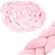 Ricokids crib bumper 3 m pink - Crib Bumper