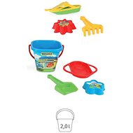 Marini Pirates, in net, 7 pcs 12 m + - Sand Tool Kit