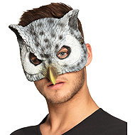Boland Owl mask rubber - Carnival Mask