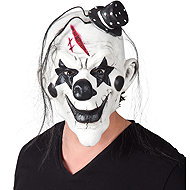 Boland Clown mask with hair and hat - Carnival Mask