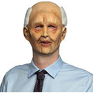 Boland Latex head mask Old man - Carnival Mask