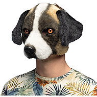 Boland St. Bernard mask plush - Carnival Mask