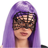 Carnival Toys Scrabble spider web black - Carnival Mask