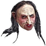 Witch with open mouth and hair - Carnival Mask