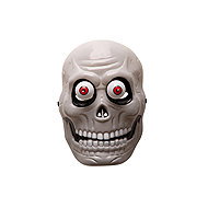 Carnival Toys Skull mask with eyes on springs - Carnival Mask