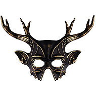 Carnival Toys Deer Antler Demon Mask - Carnival Mask